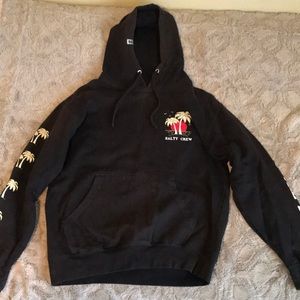 Black salty crew hoodie